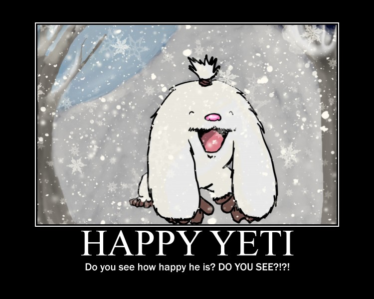 Happy Yeti